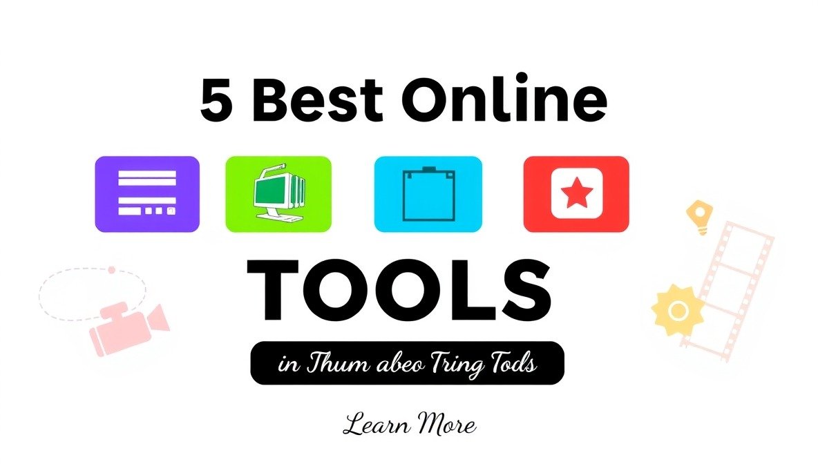 5 Best Online Video Creation Tools You Should Try Today